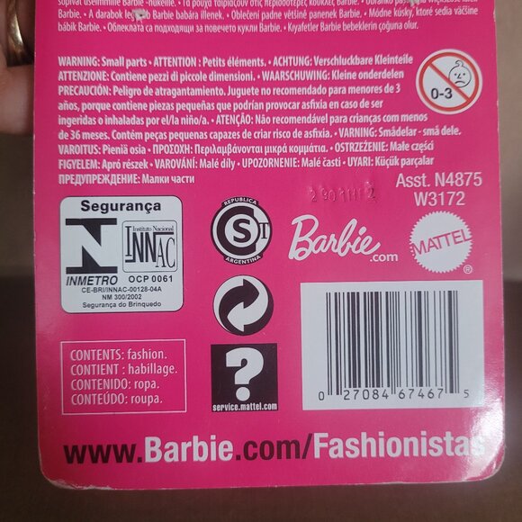 2011 Barbie Fashionistas Dress, New! - Picture 7 of 11